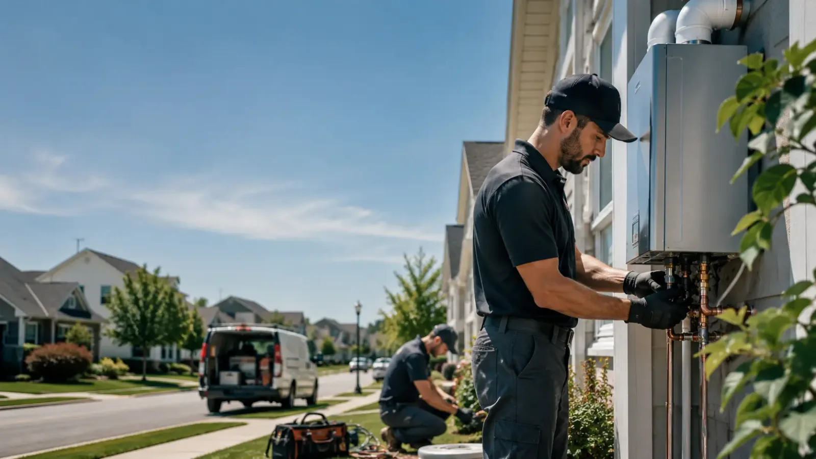 Tankless Water Heater Installation in Columbia, CT
